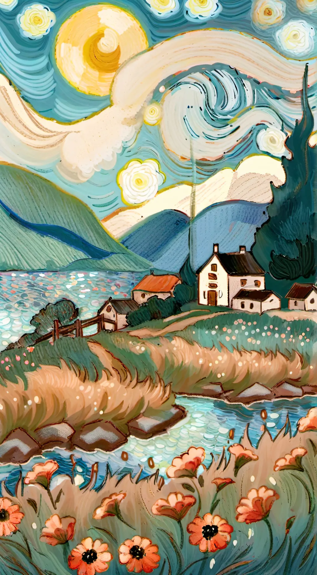 ai character: DOGDAY background