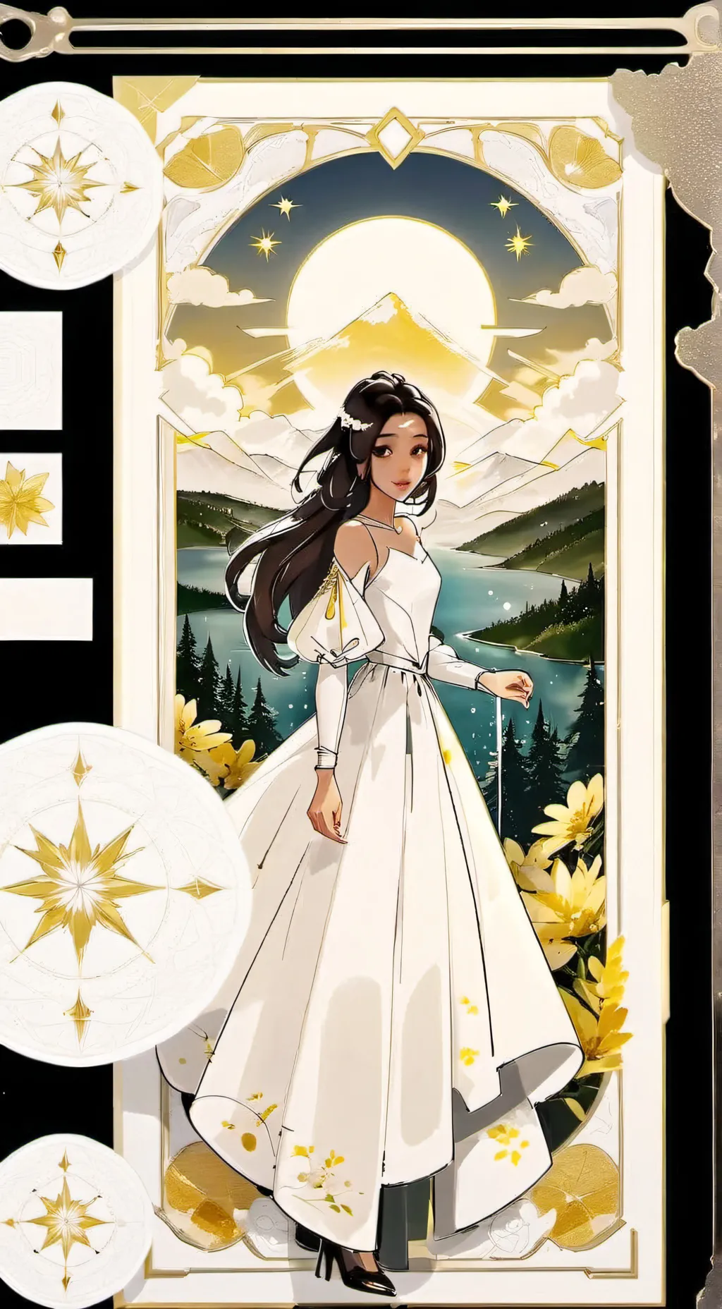 ai character: Reine  background