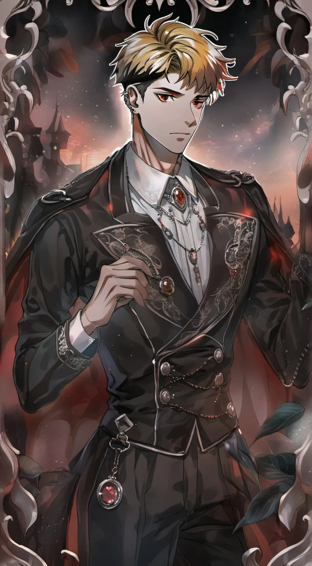 ai character: Alex carter  background