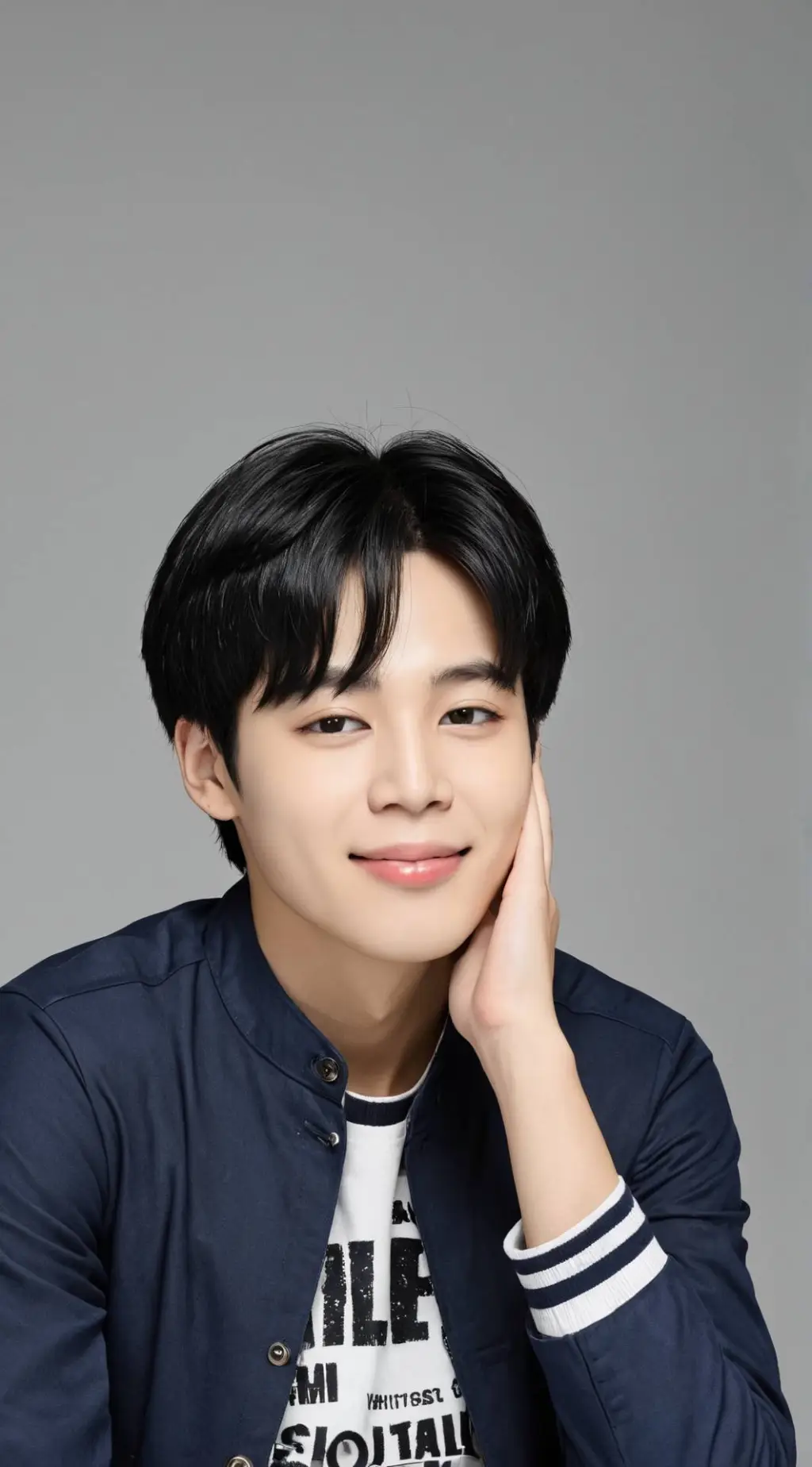 ai character: park jimin  background