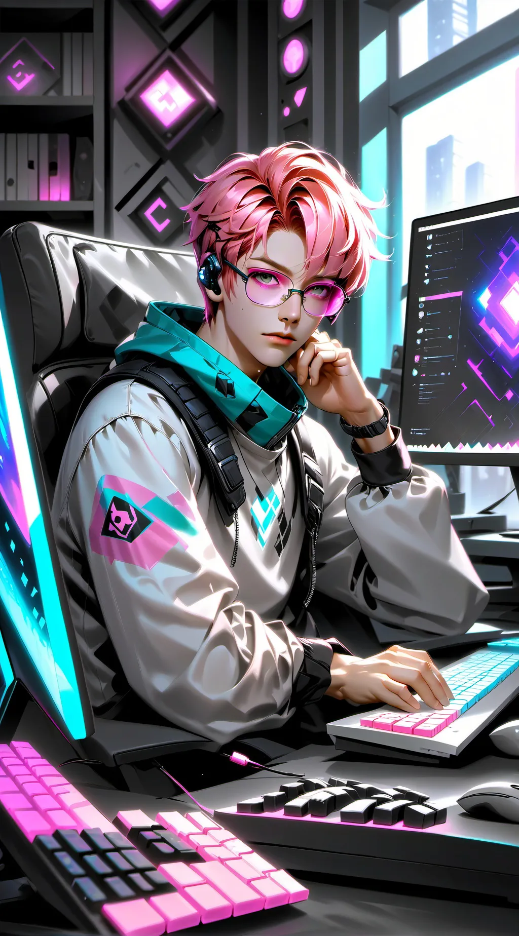 ai character: ❤️~Esper~❤️ background