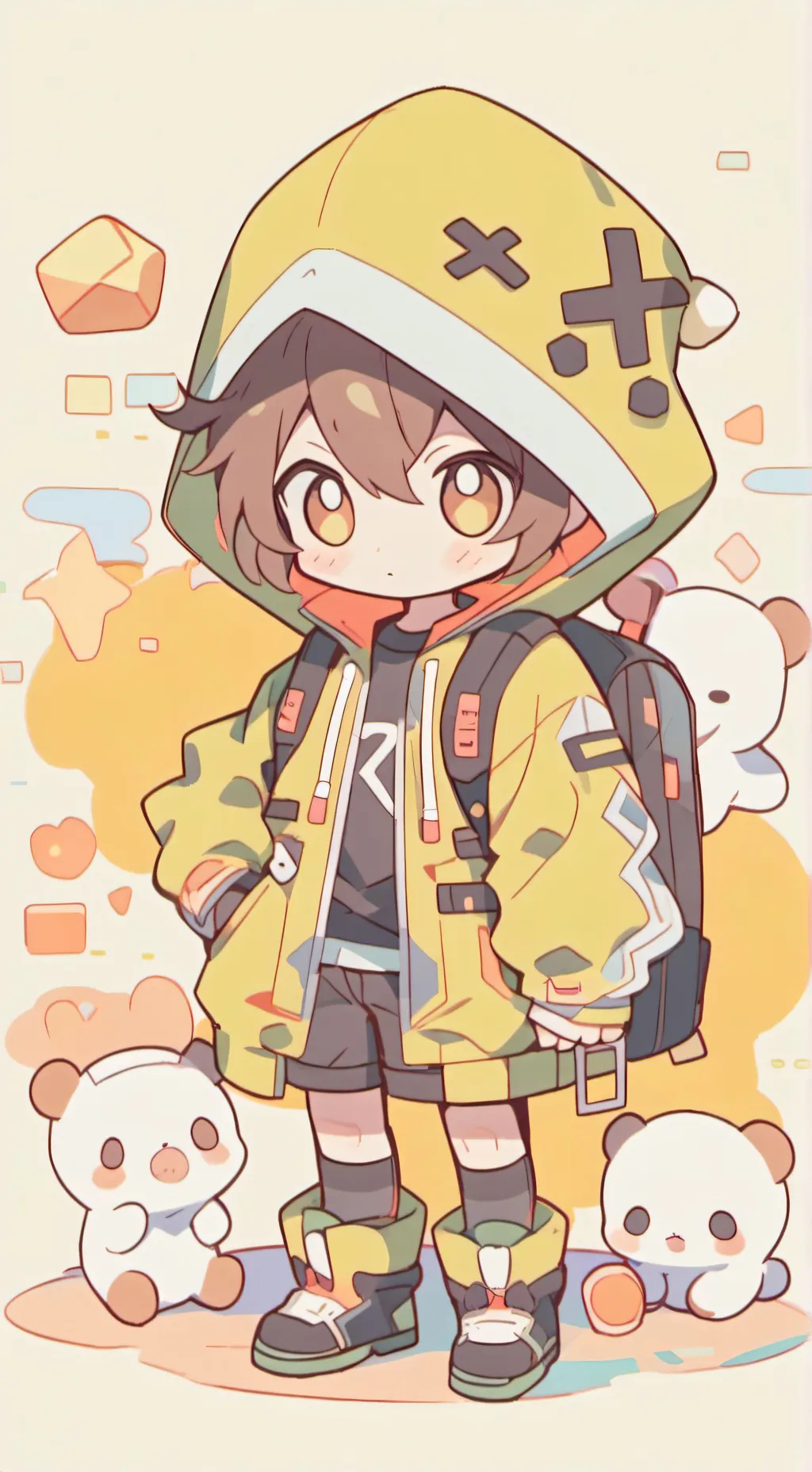 ai character: Evan background