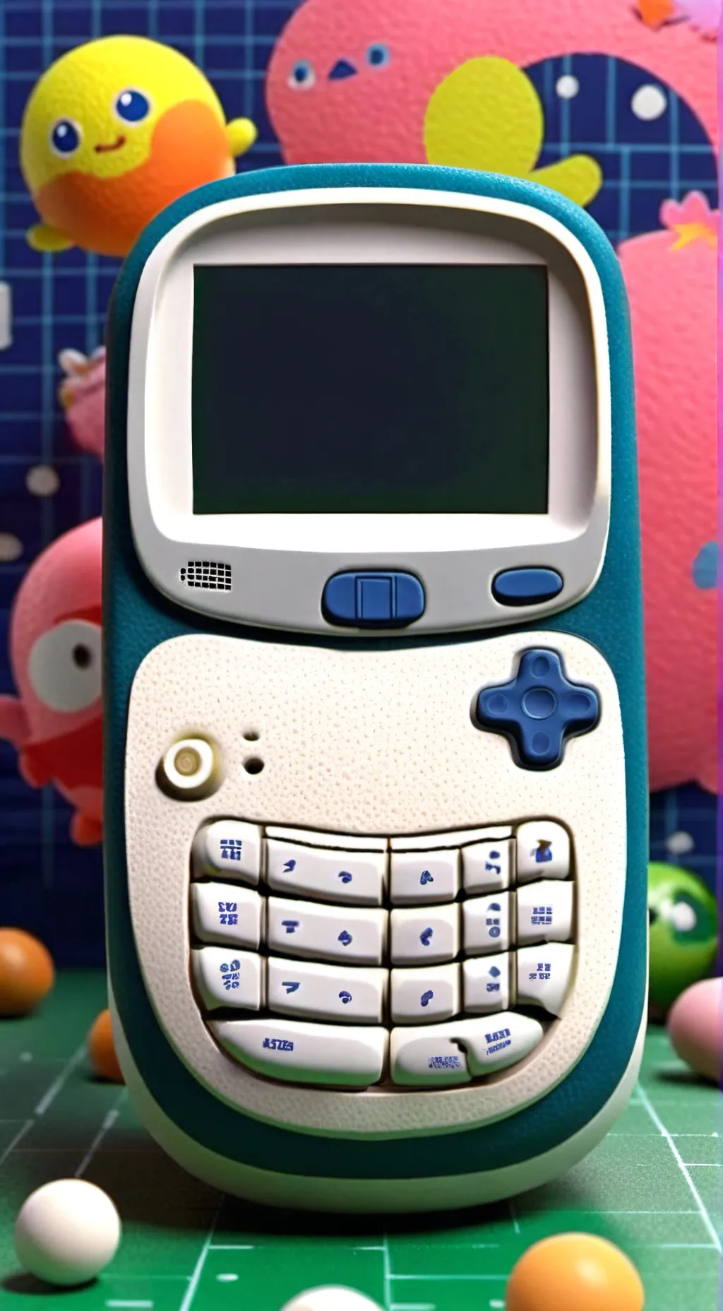 ai character: Tamagotchi background