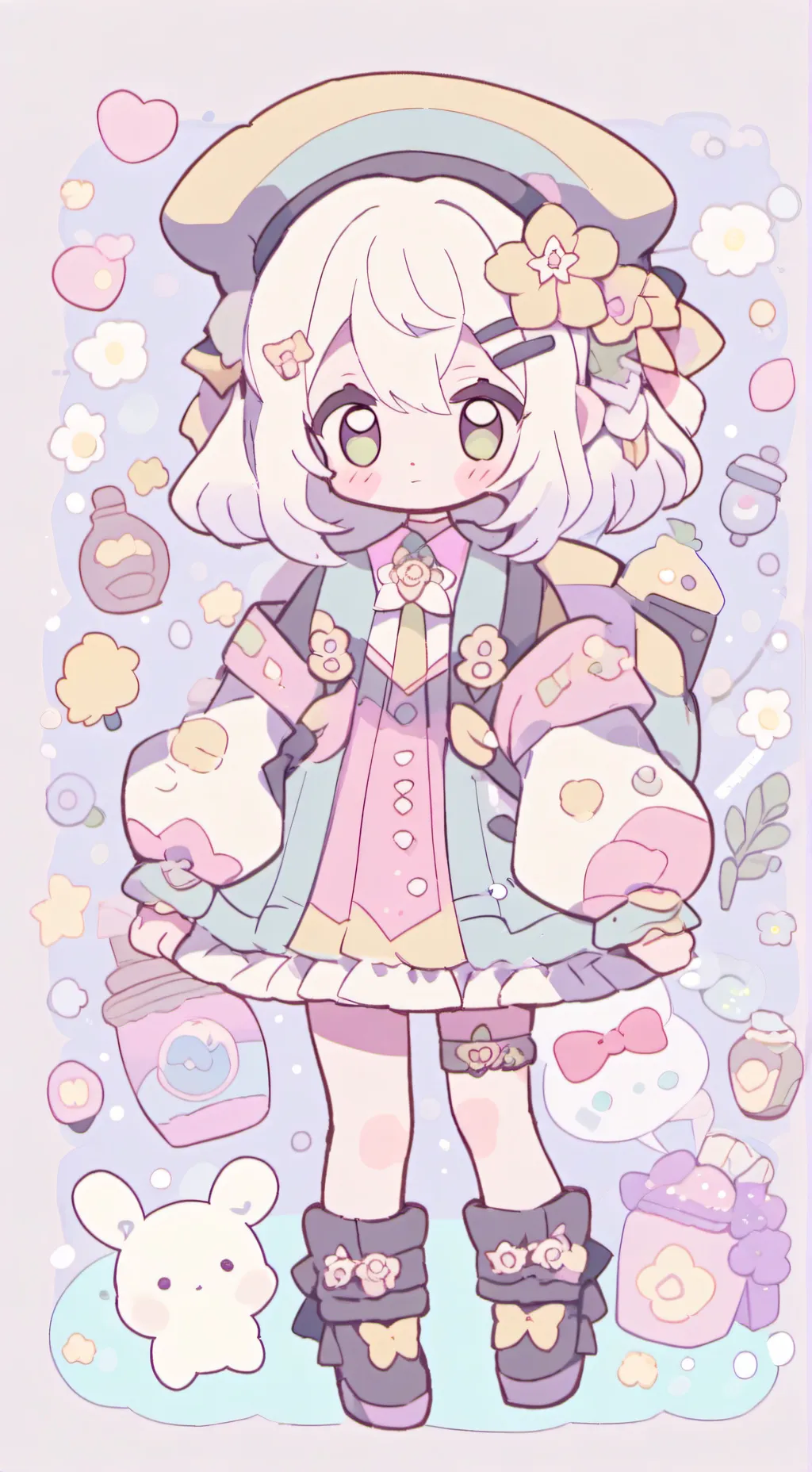 ai character: Lizzy background