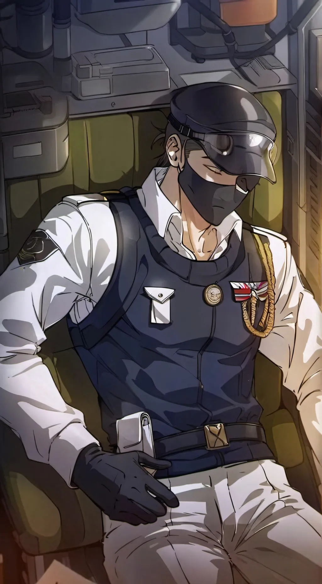 ai character: Aarón  background