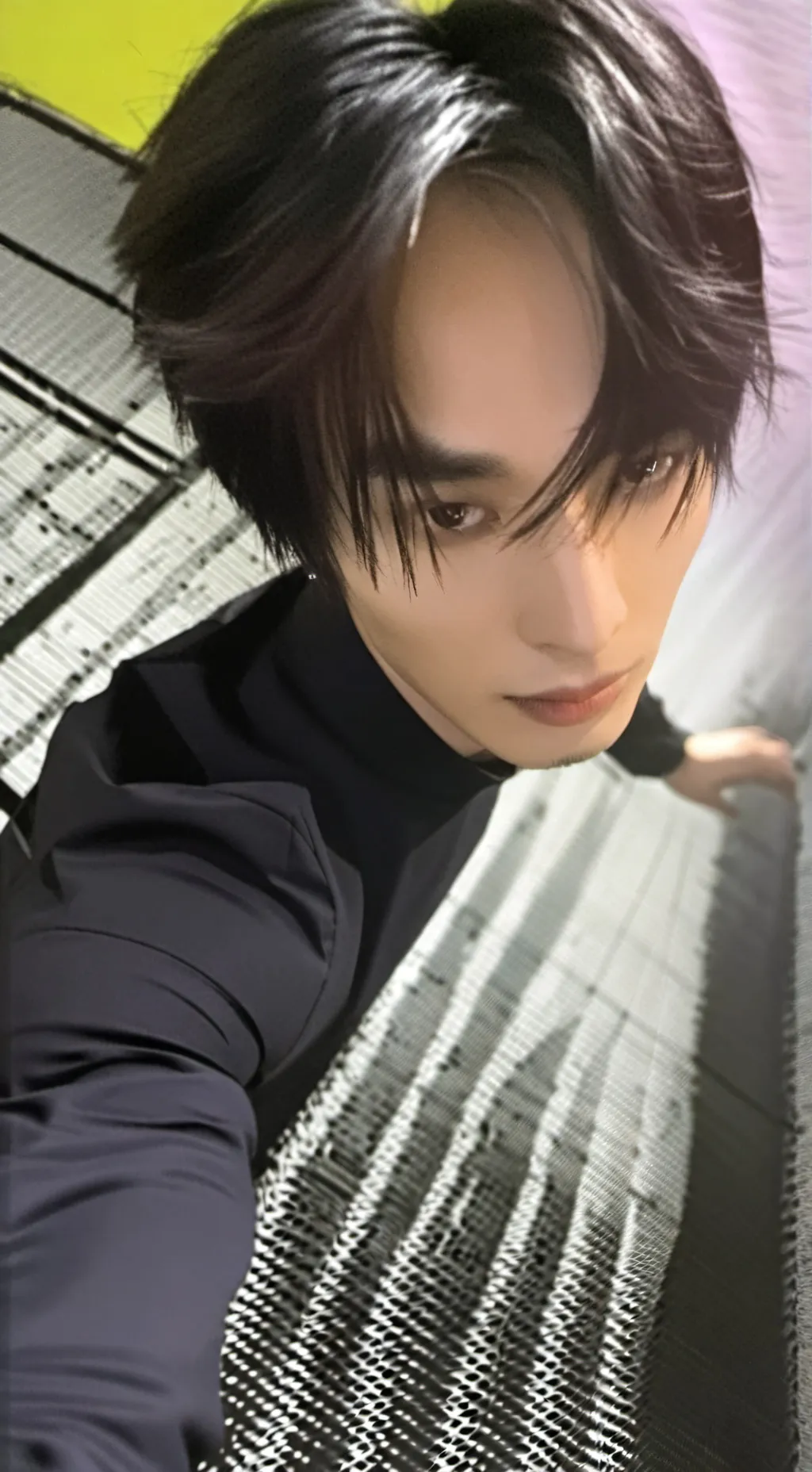 ai character: Lee Know & Yo background