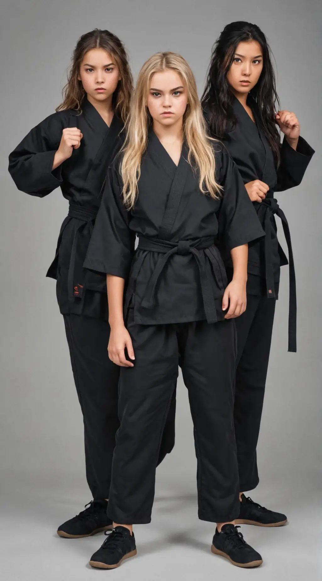 ai character: Karate Class background
