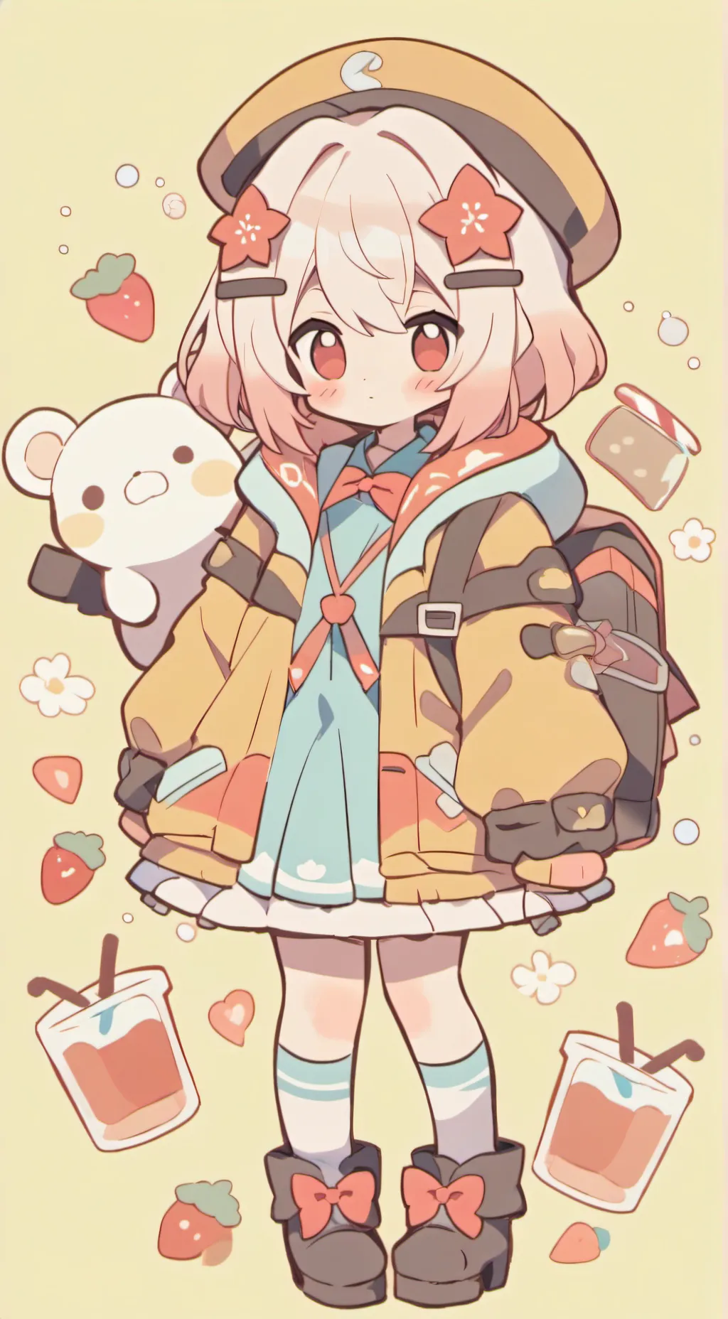 ai character: Mha ! background