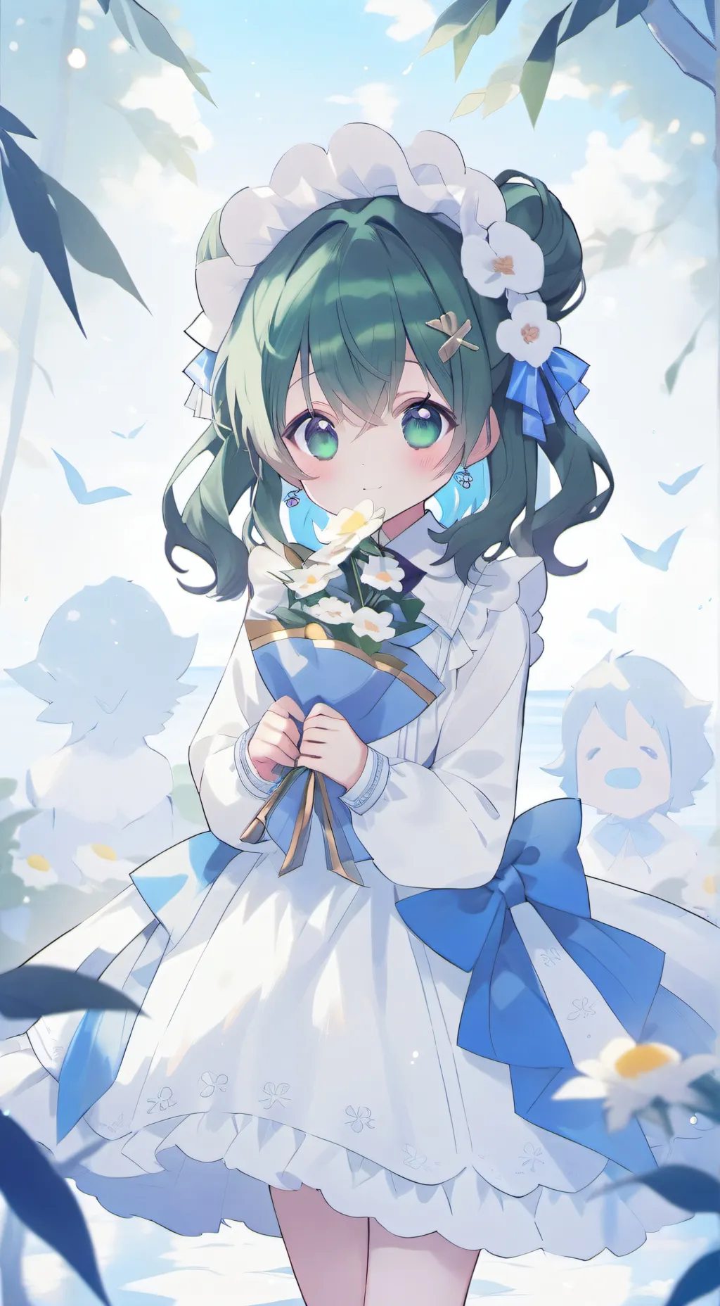 ai character: soto deku tena kid background