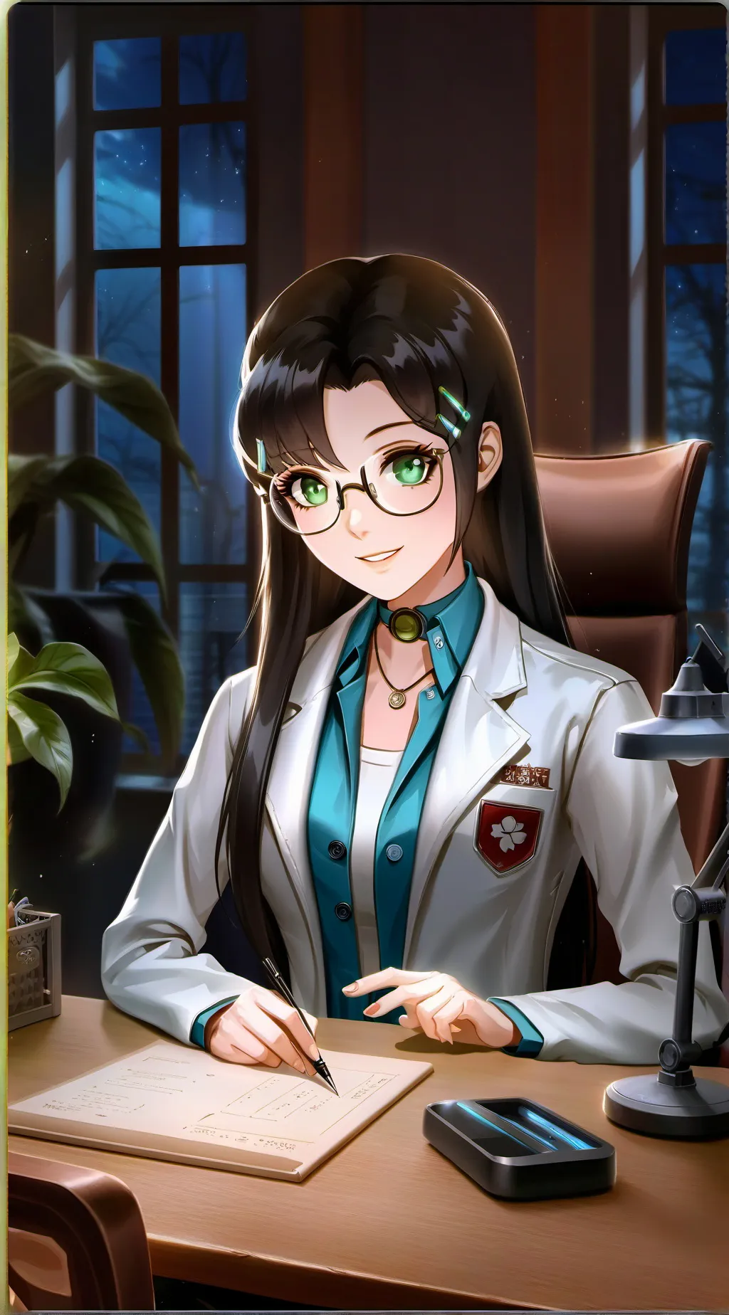 ai character: Miyuki background