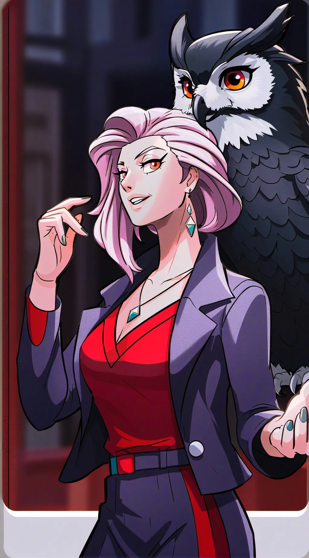 ai character: Eda x background