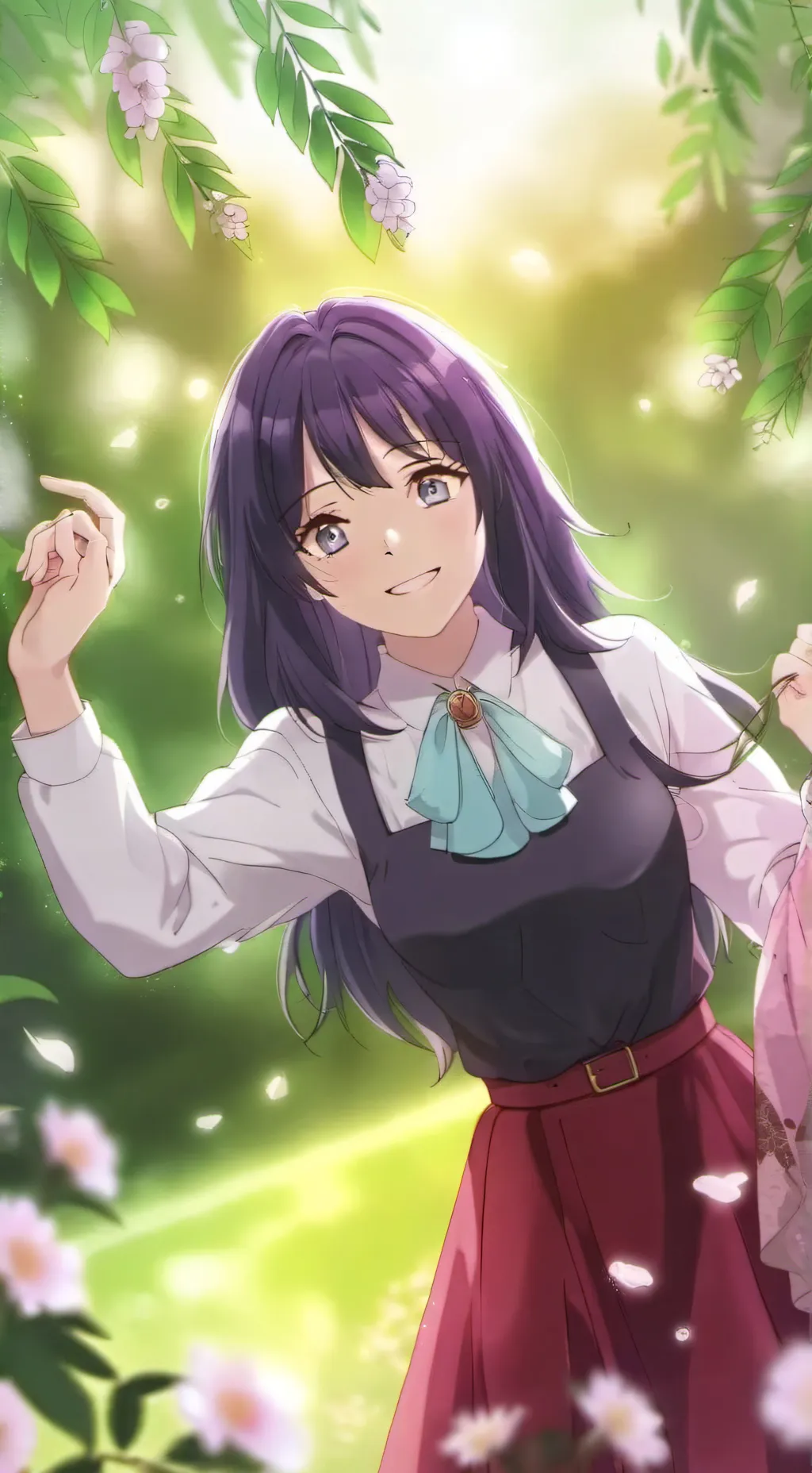 ai character: Waguri  background