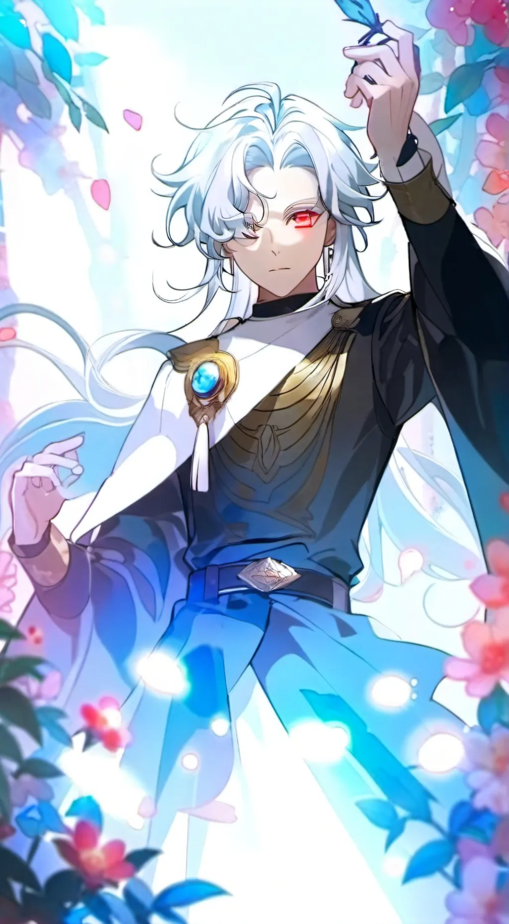 ai character: neuvilette background