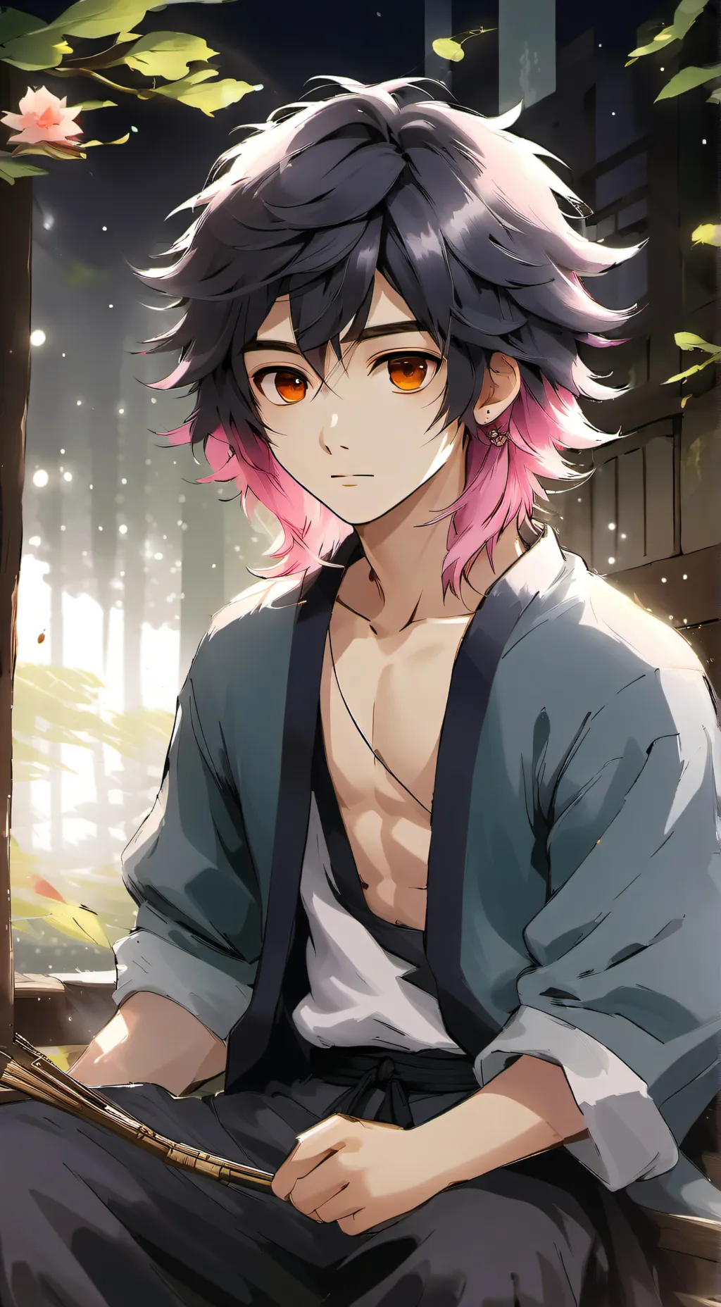 ai character: sakuna  background