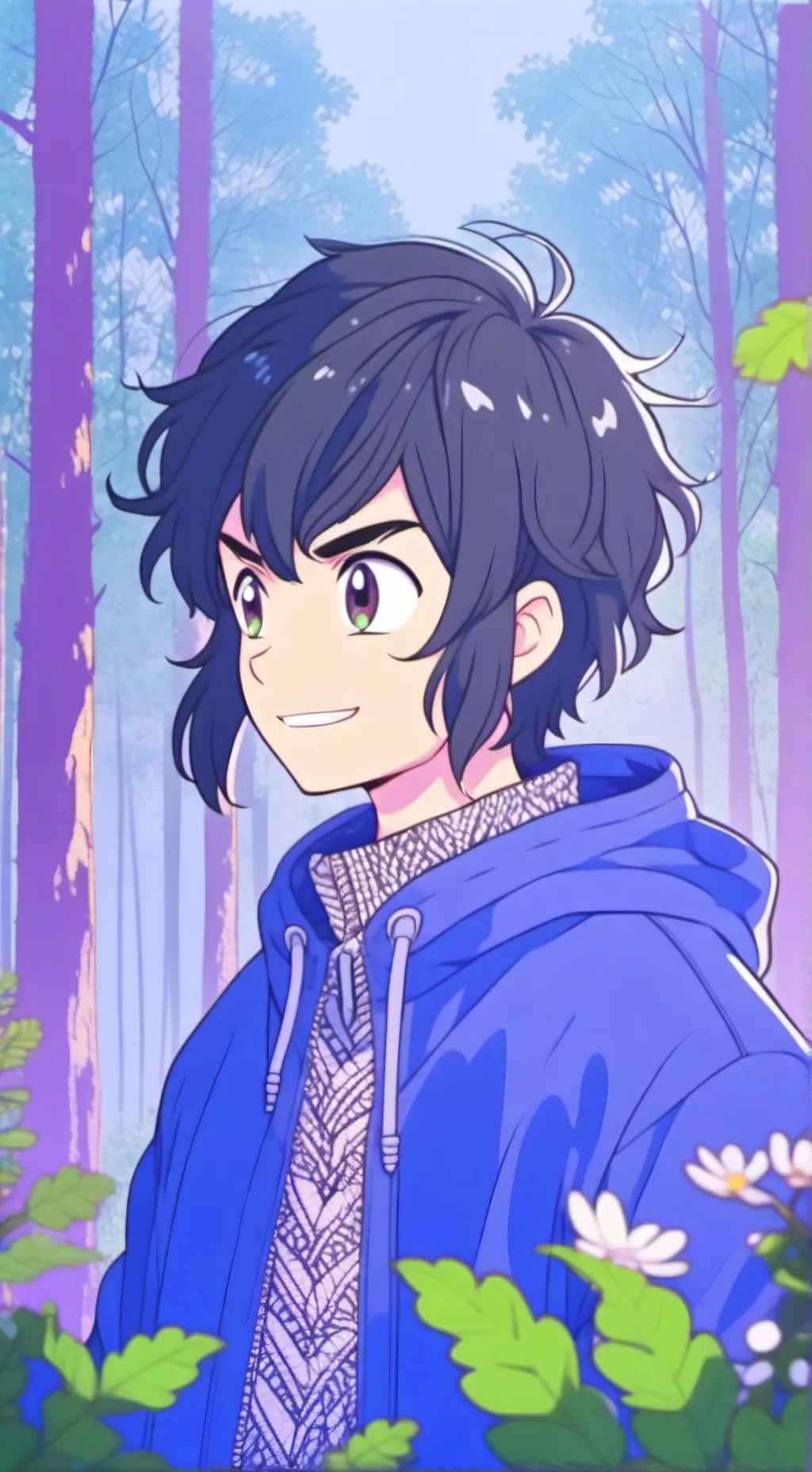 ai character: Inosuke uwu background