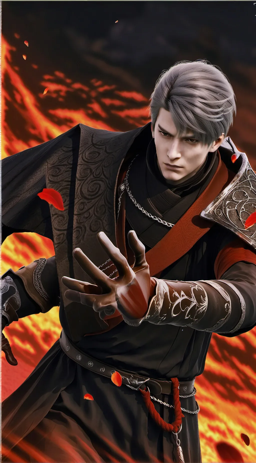 ai character: levithan background