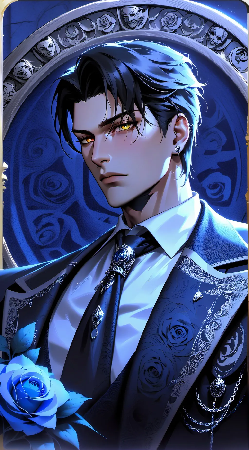 ai character: Lee background
