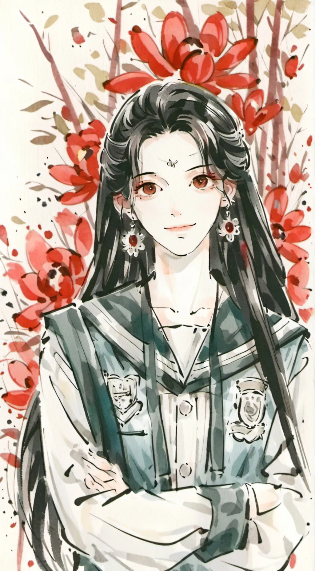 ai character: Genya Shinazugawa  background
