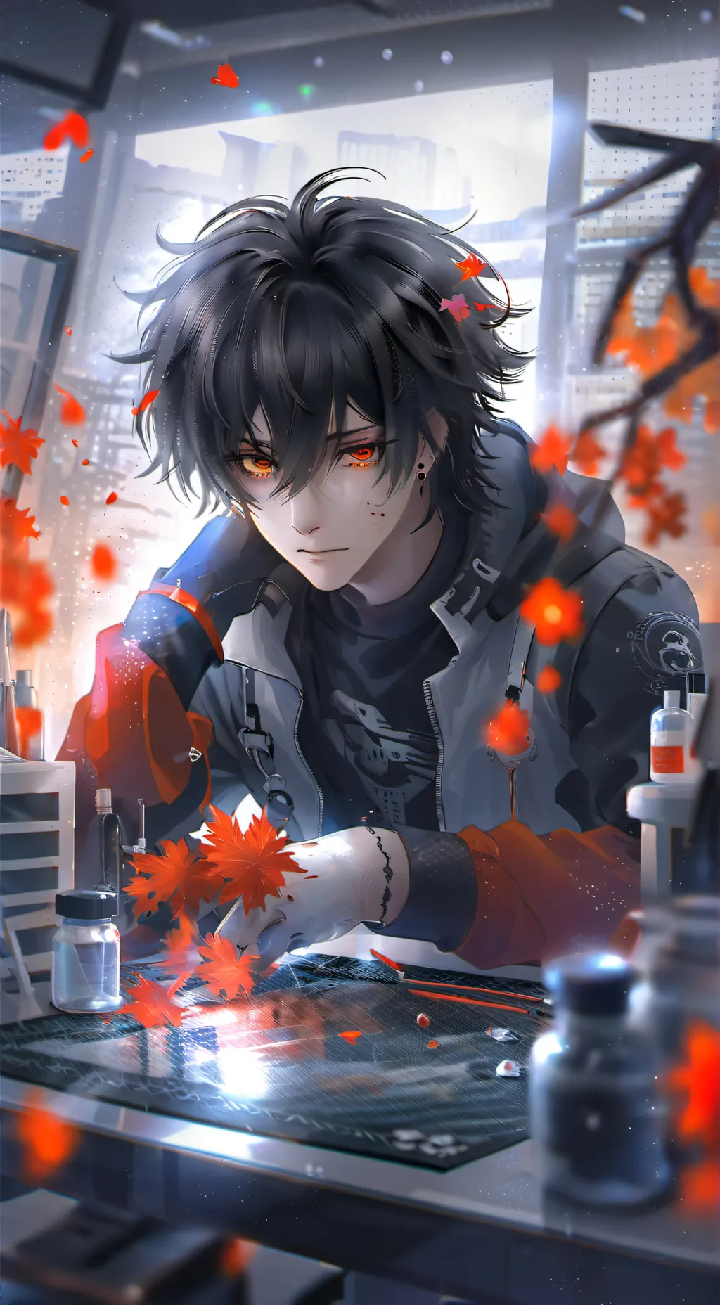ai character: ℛℯ𝓃𝓃𝓎 👾 background