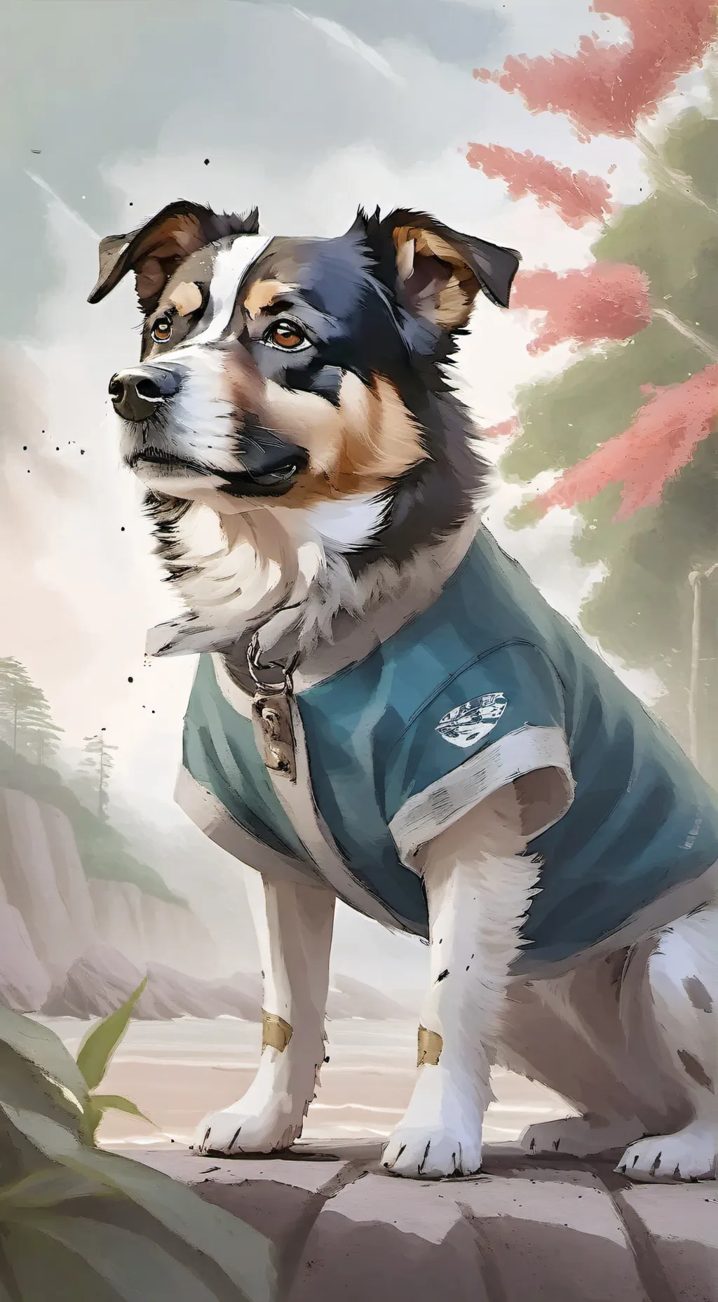 ai character: kny calamar 2  background