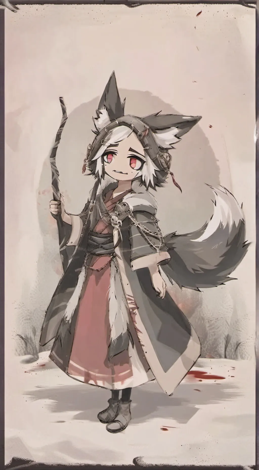 ai character: Lilly background