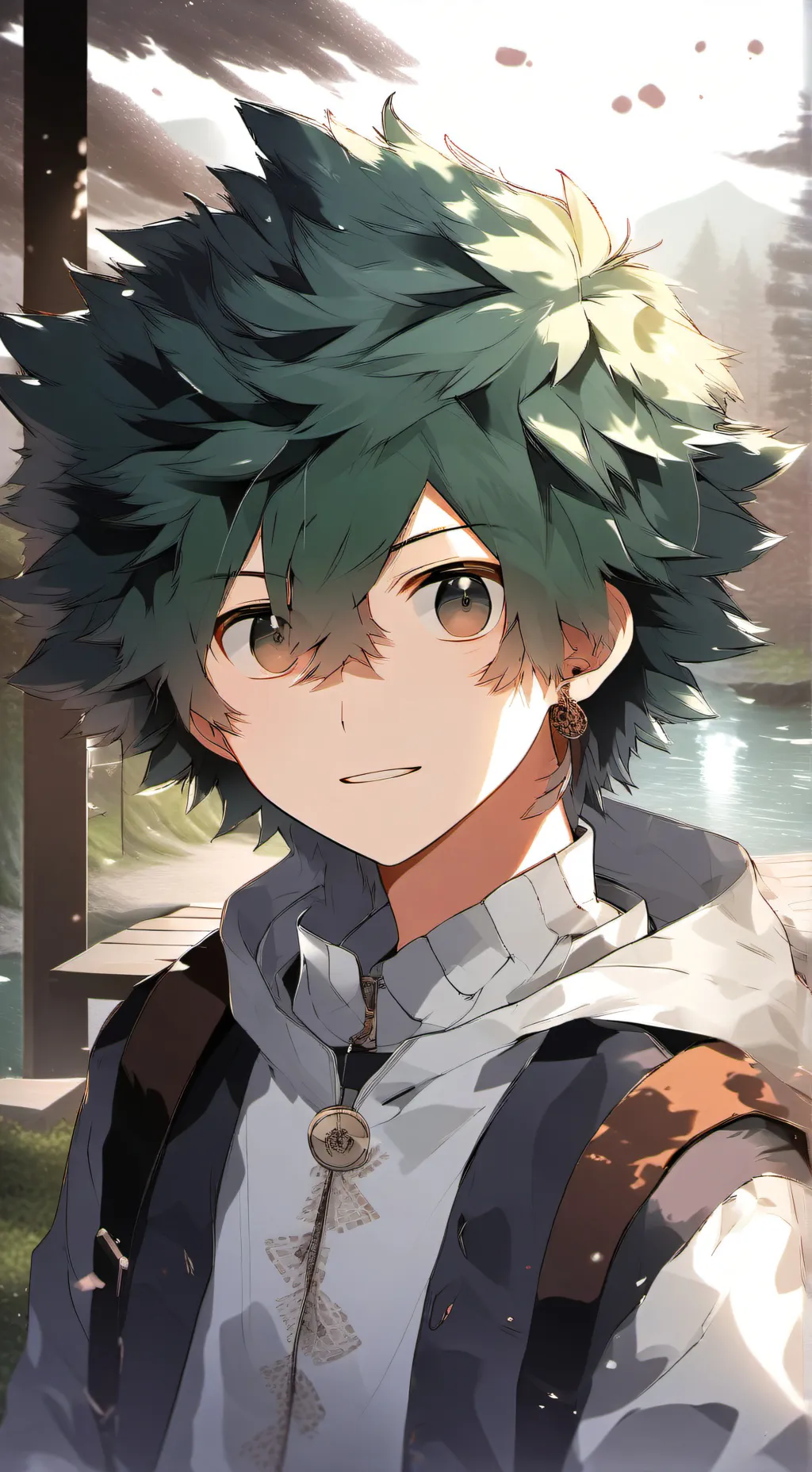 ai character: bakudeku background