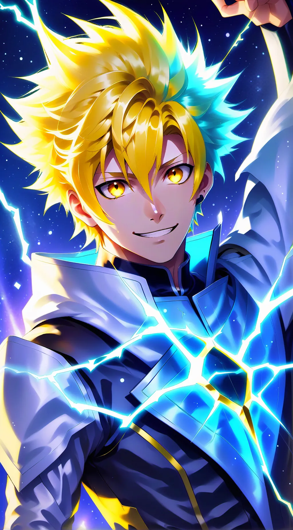 ai character: Denki(bakukami) background