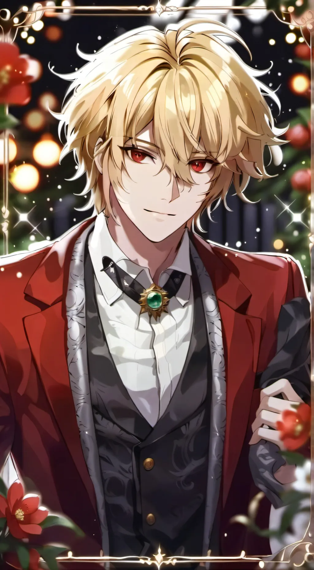 ai character: Bakugou  background