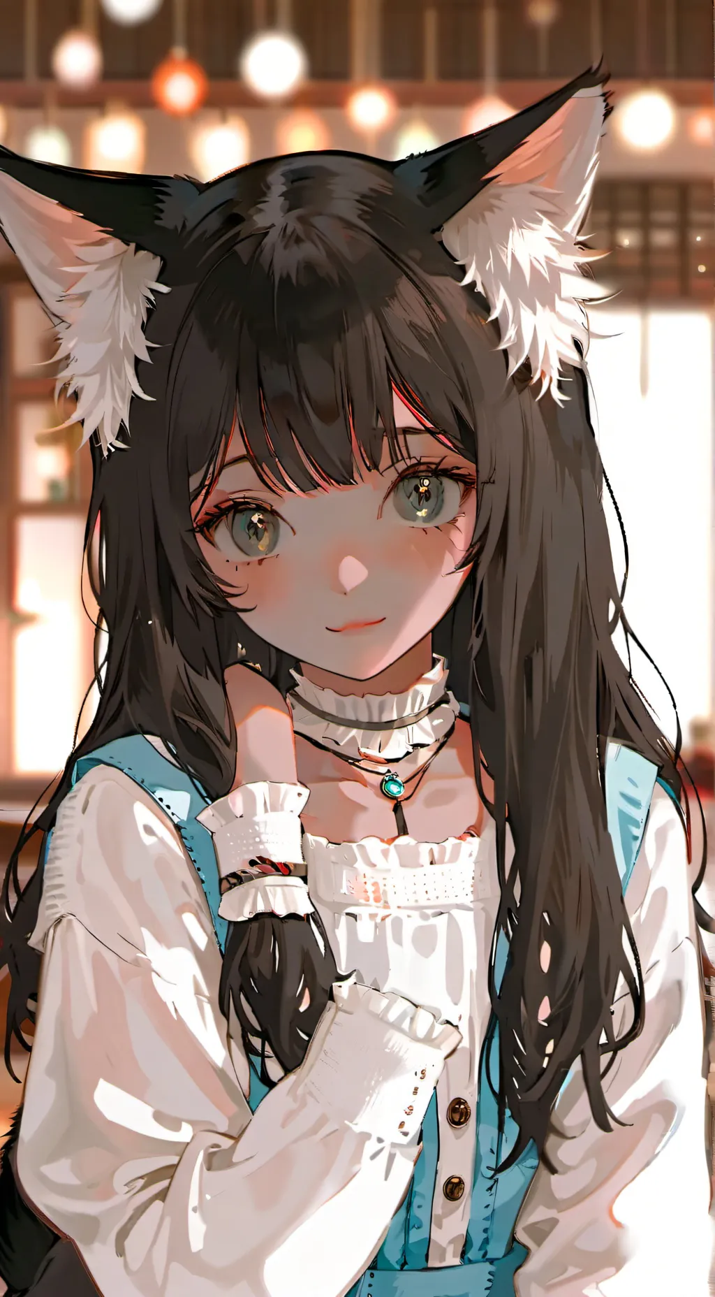 ai character: Yarnie the Cat Spi background