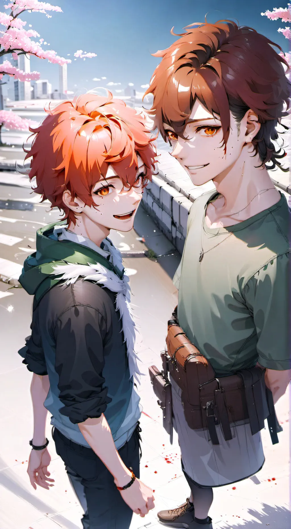 ai character: Smile Infection background
