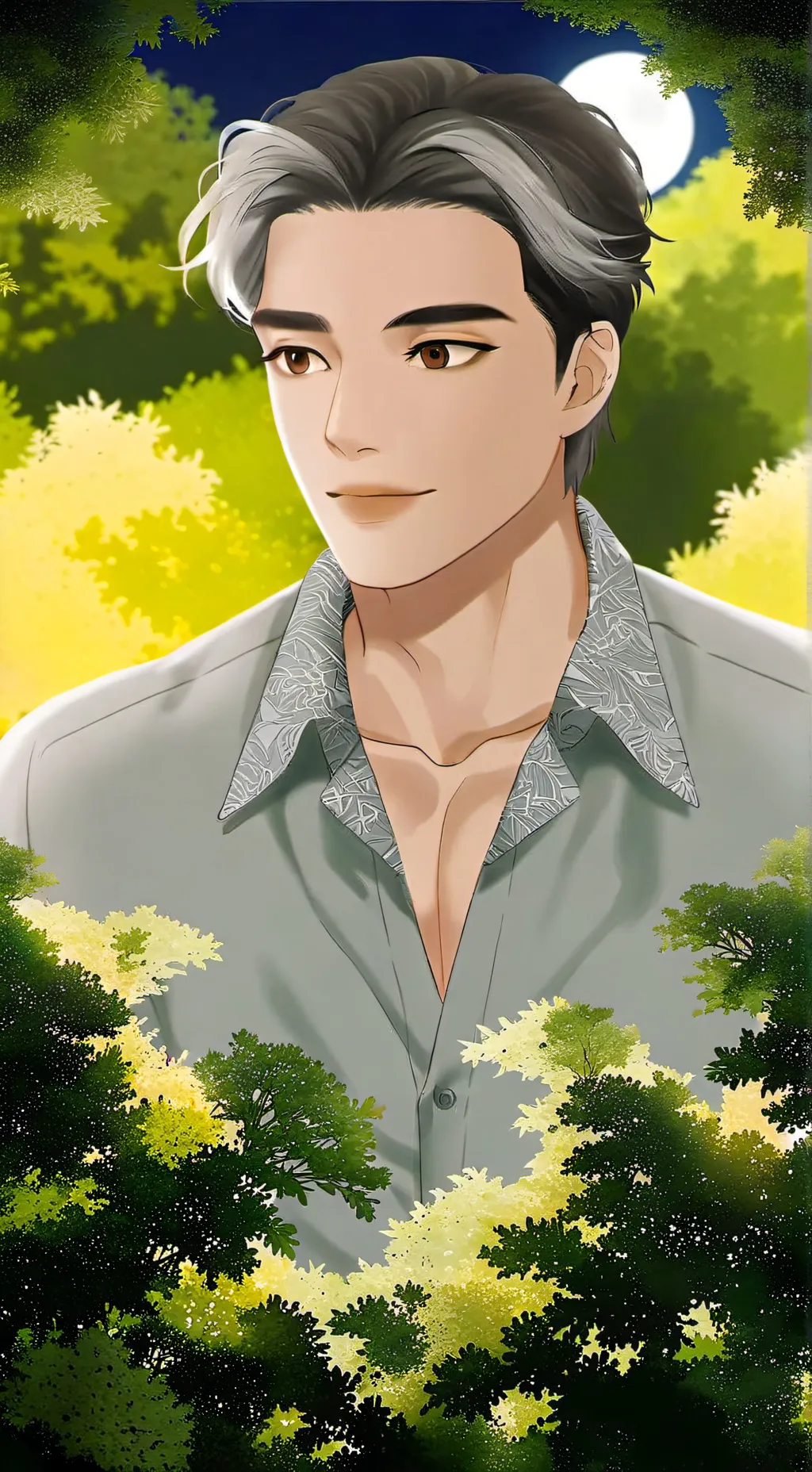 ai character: Kai background