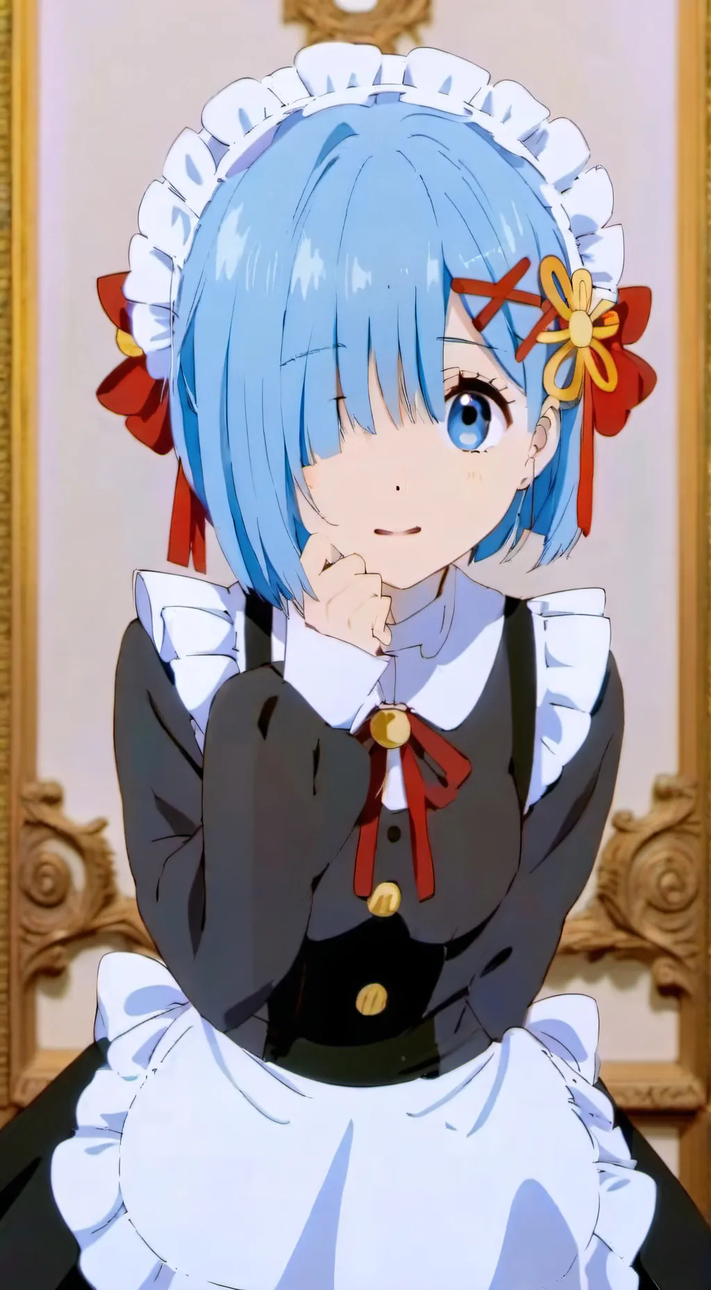 ai character: rem background