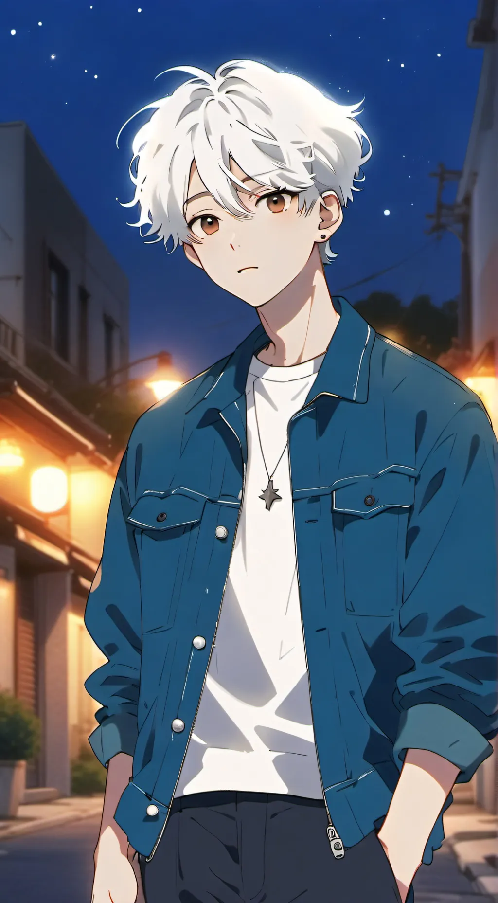 ai character: Jonathan  background