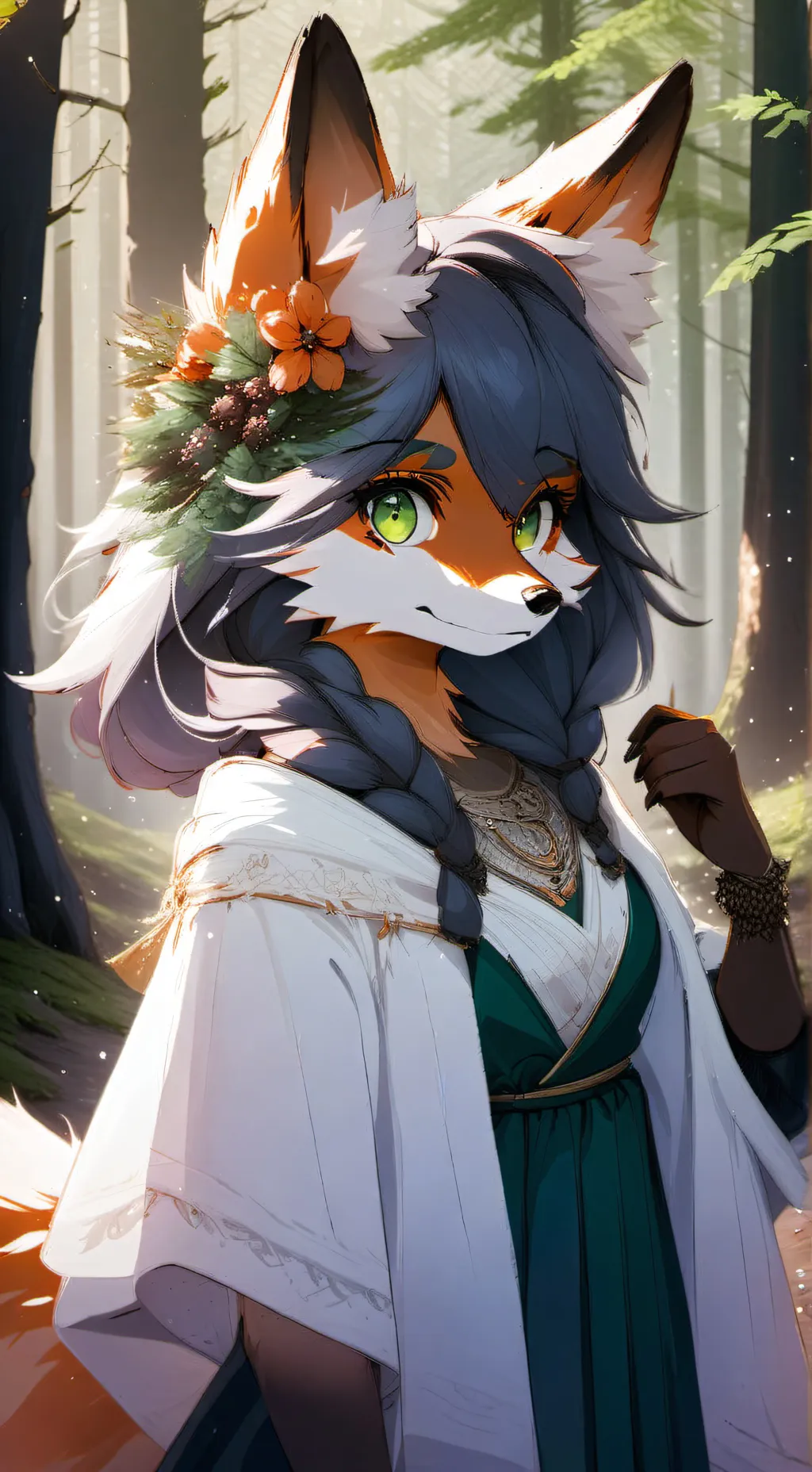 ai character: Fyn background