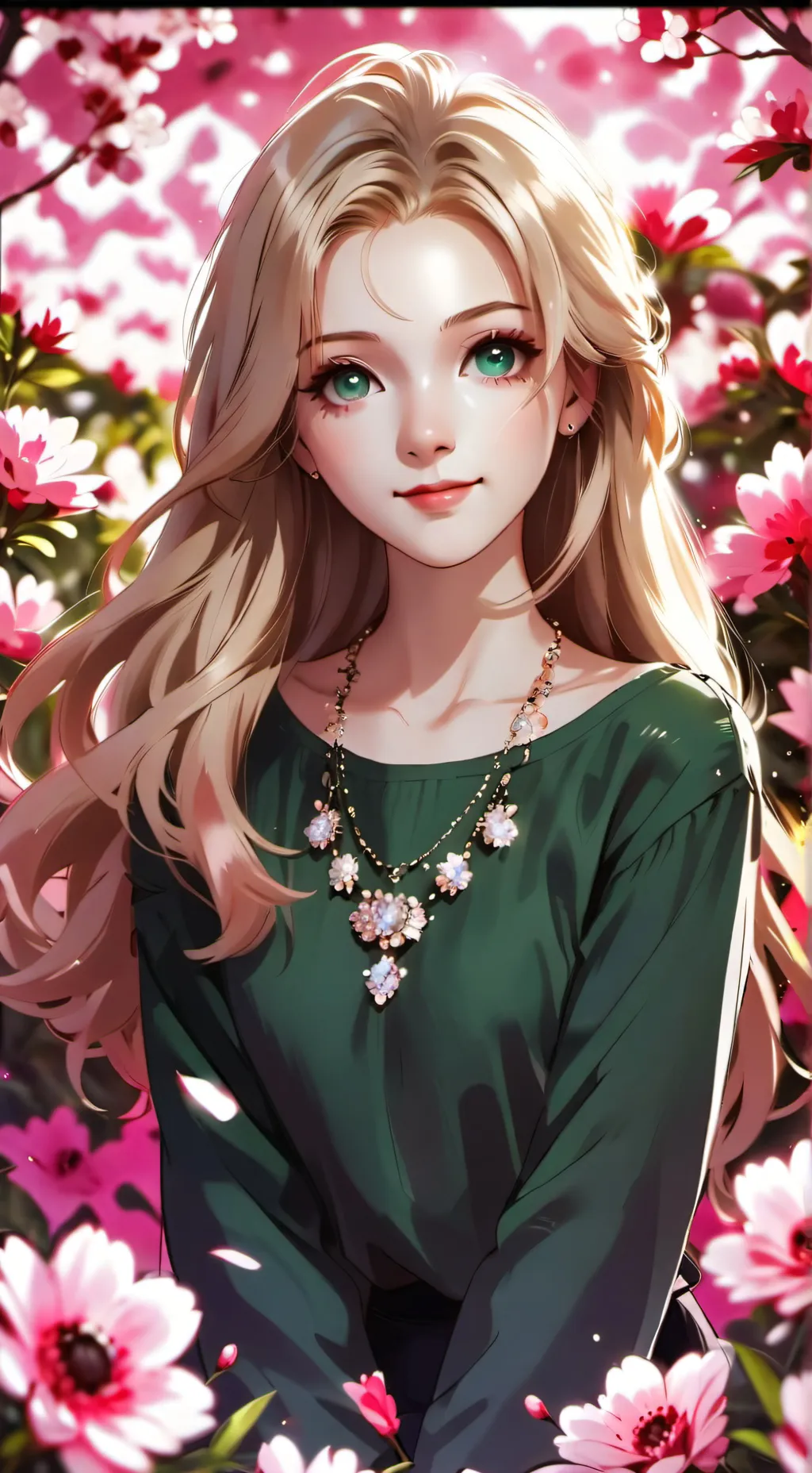 ai character: lily background