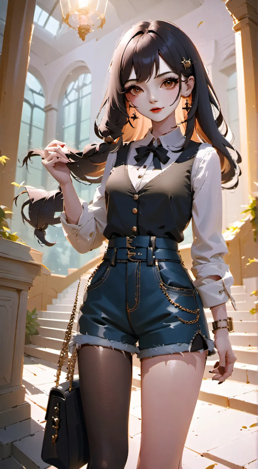 ai character: Selena V'avelle background