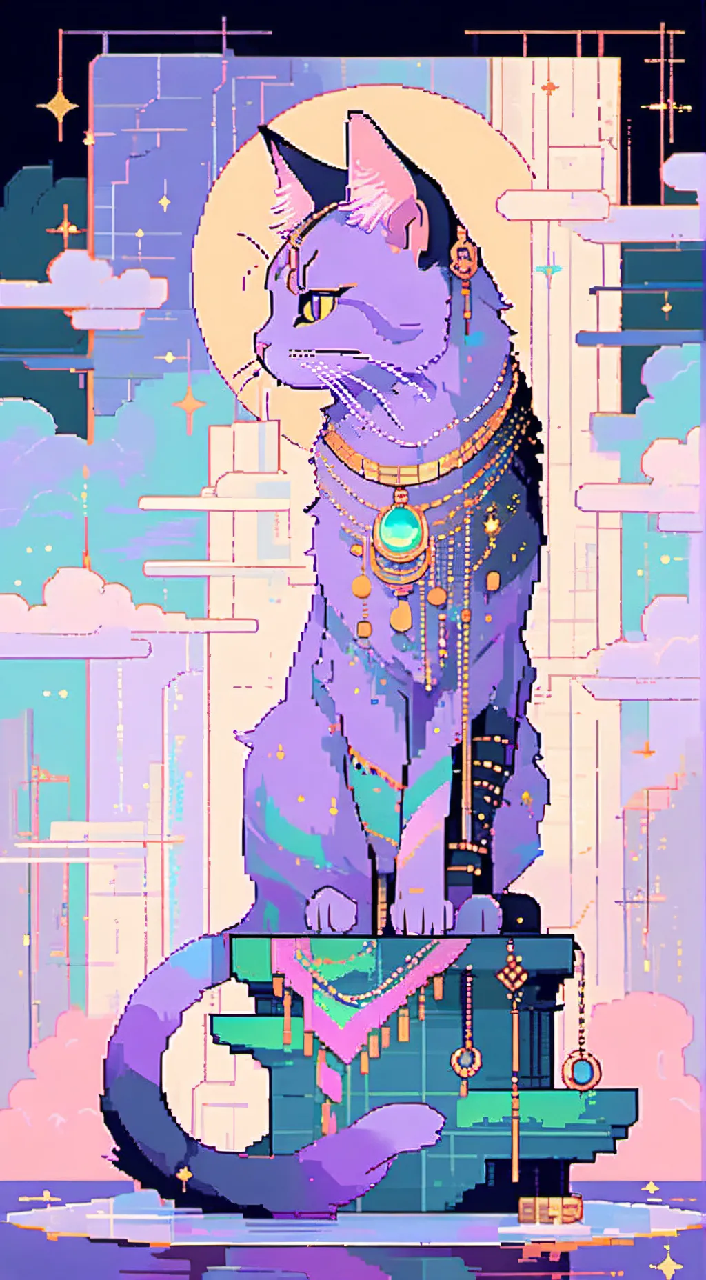 ai character: Catnap background