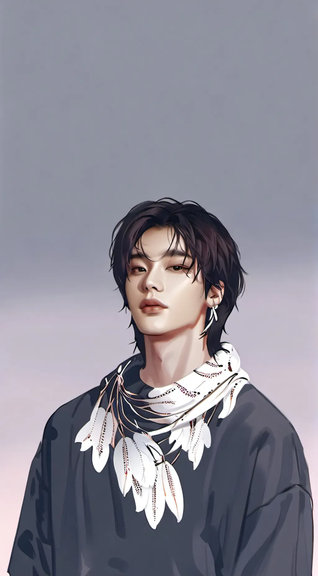 ai character: Hyunjin background