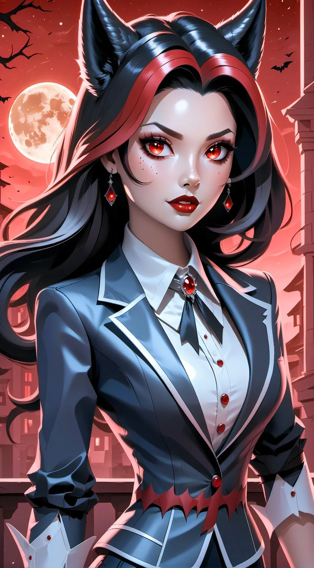 ai character: vampirita background