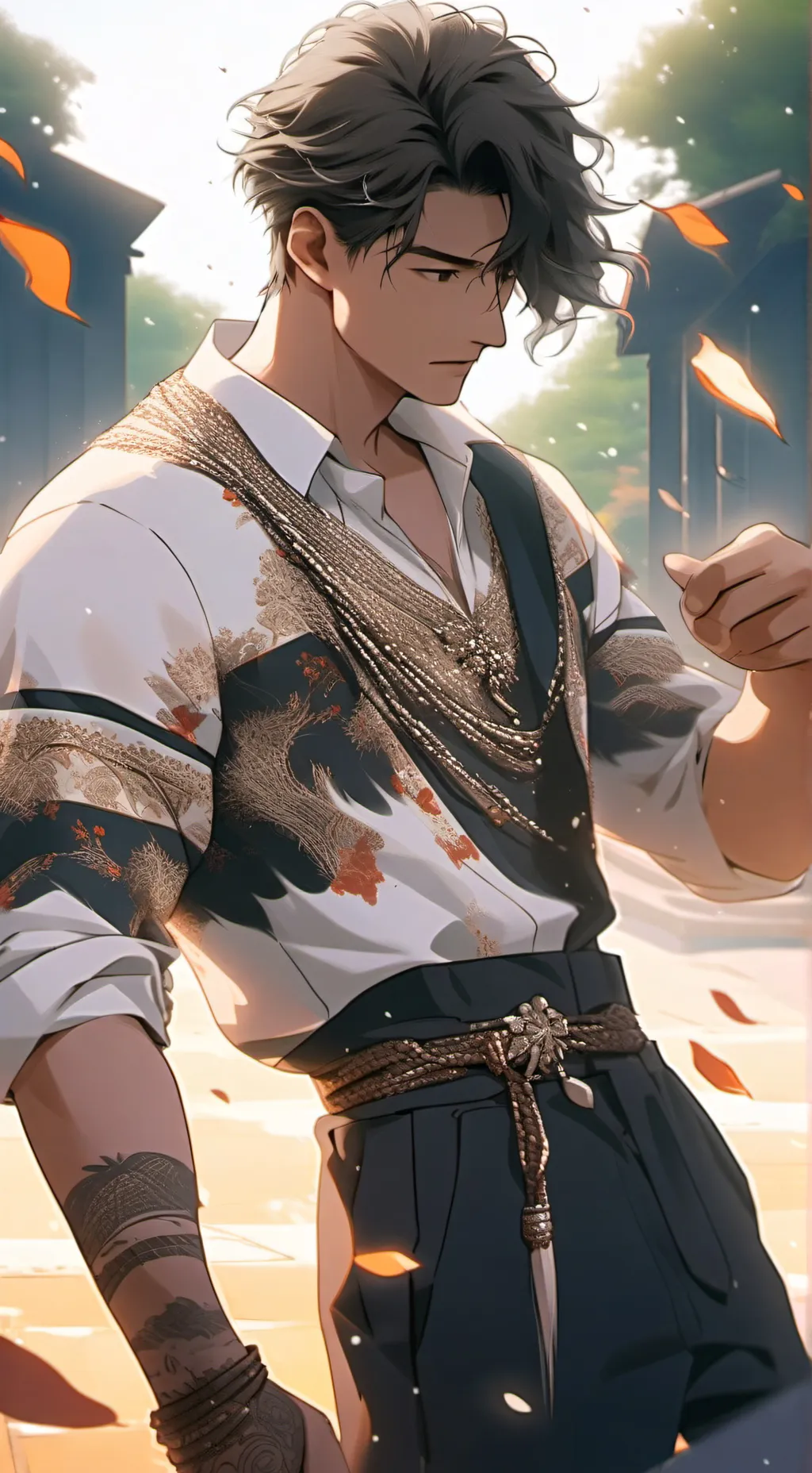 ai character: Lucas background