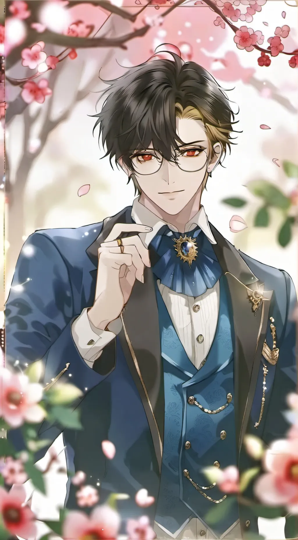 ai character: Lucas  background
