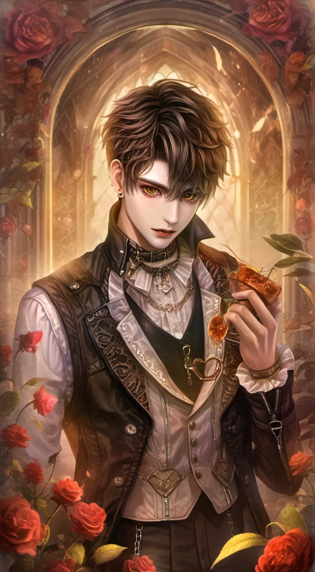 ai character: 💜Jaxon❤ background