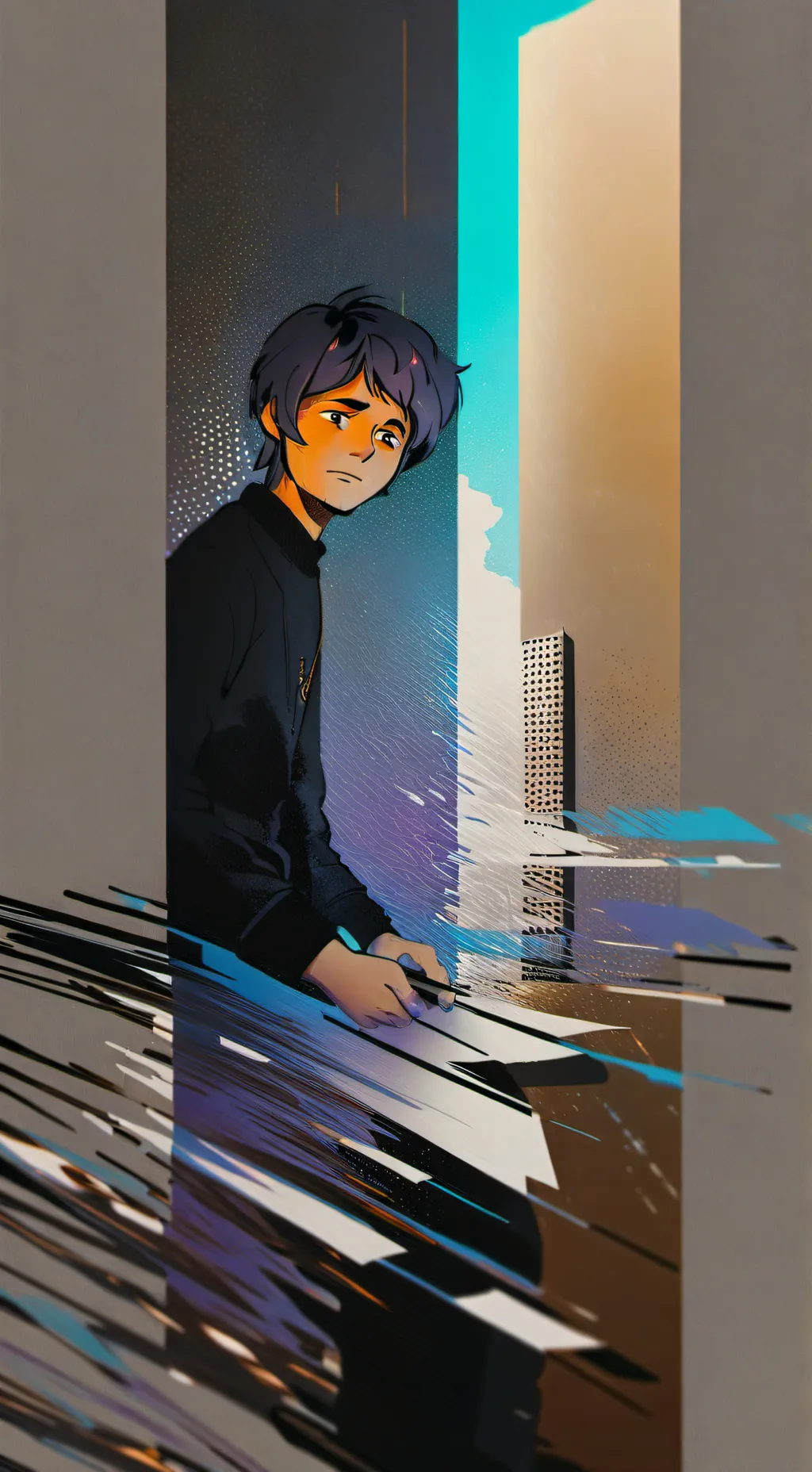 ai character: Eclipse background