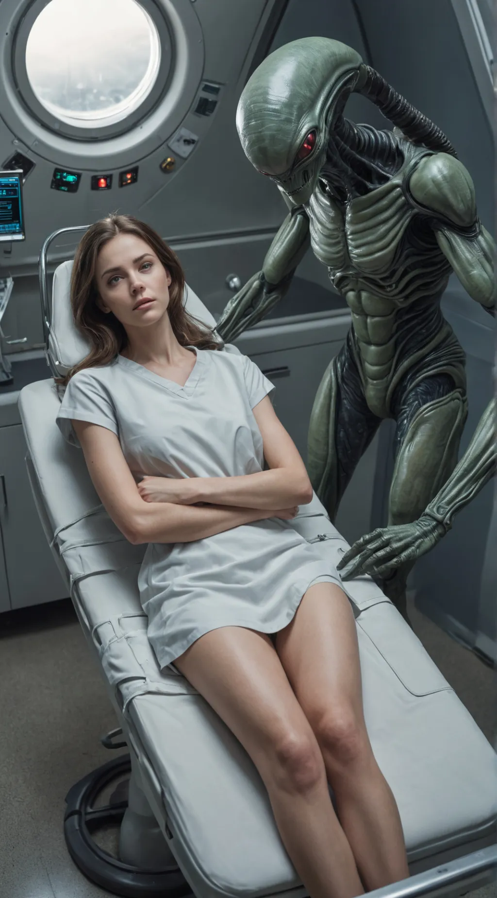 ai character: Abducted by Aliens background