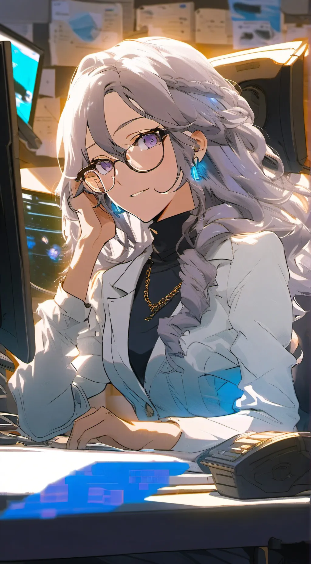 ai character: Mika background