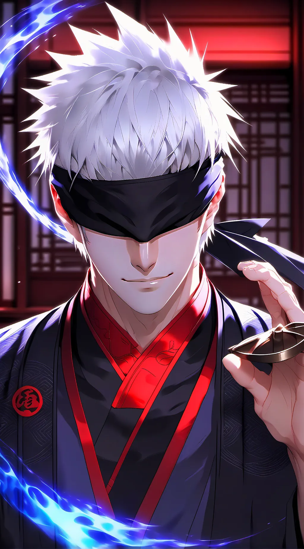 ai character: Gojo Satoru background