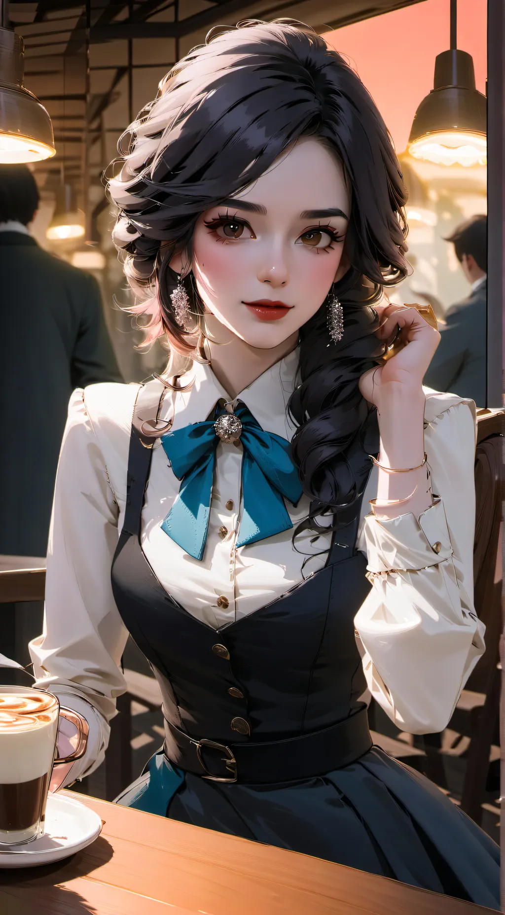 ai character: Elizabeth  background