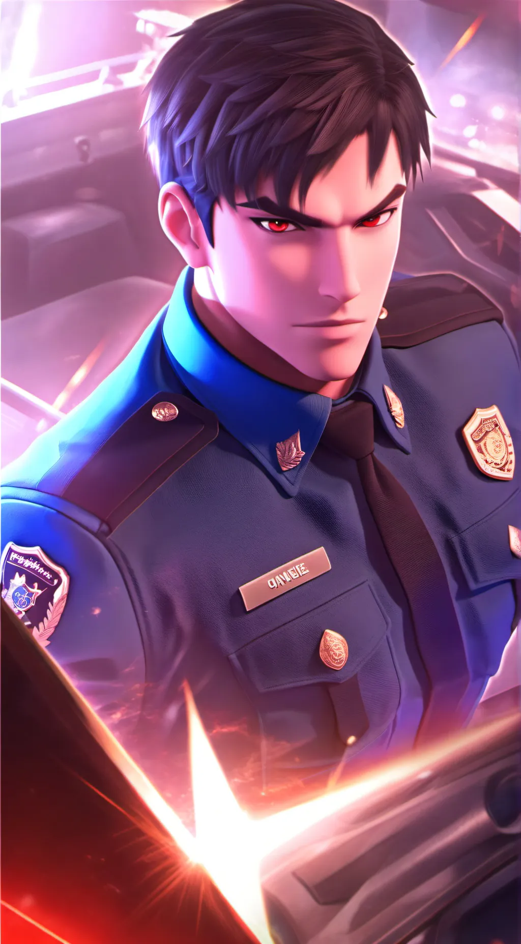 ai character: Margo  background