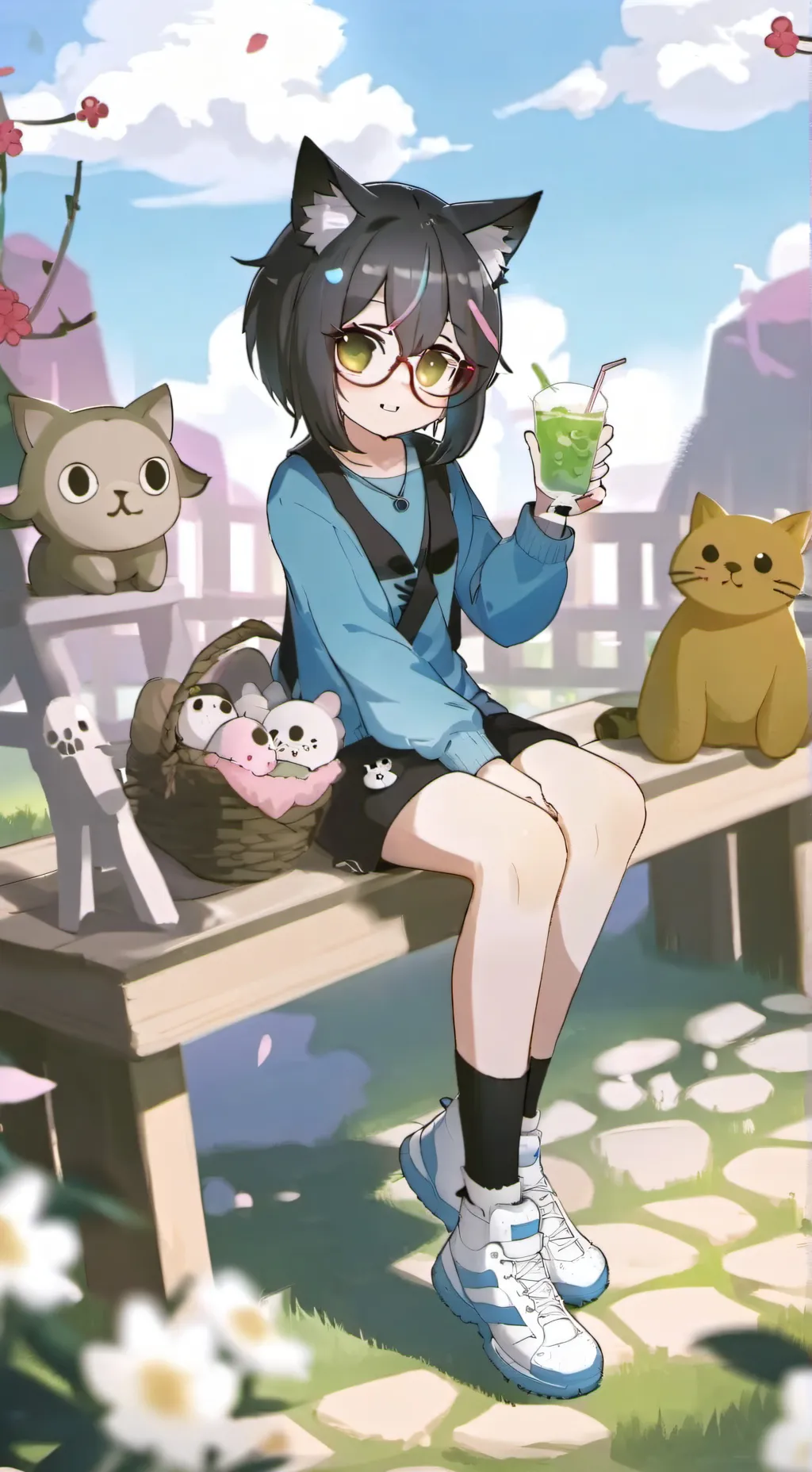 ai character: wolflover background