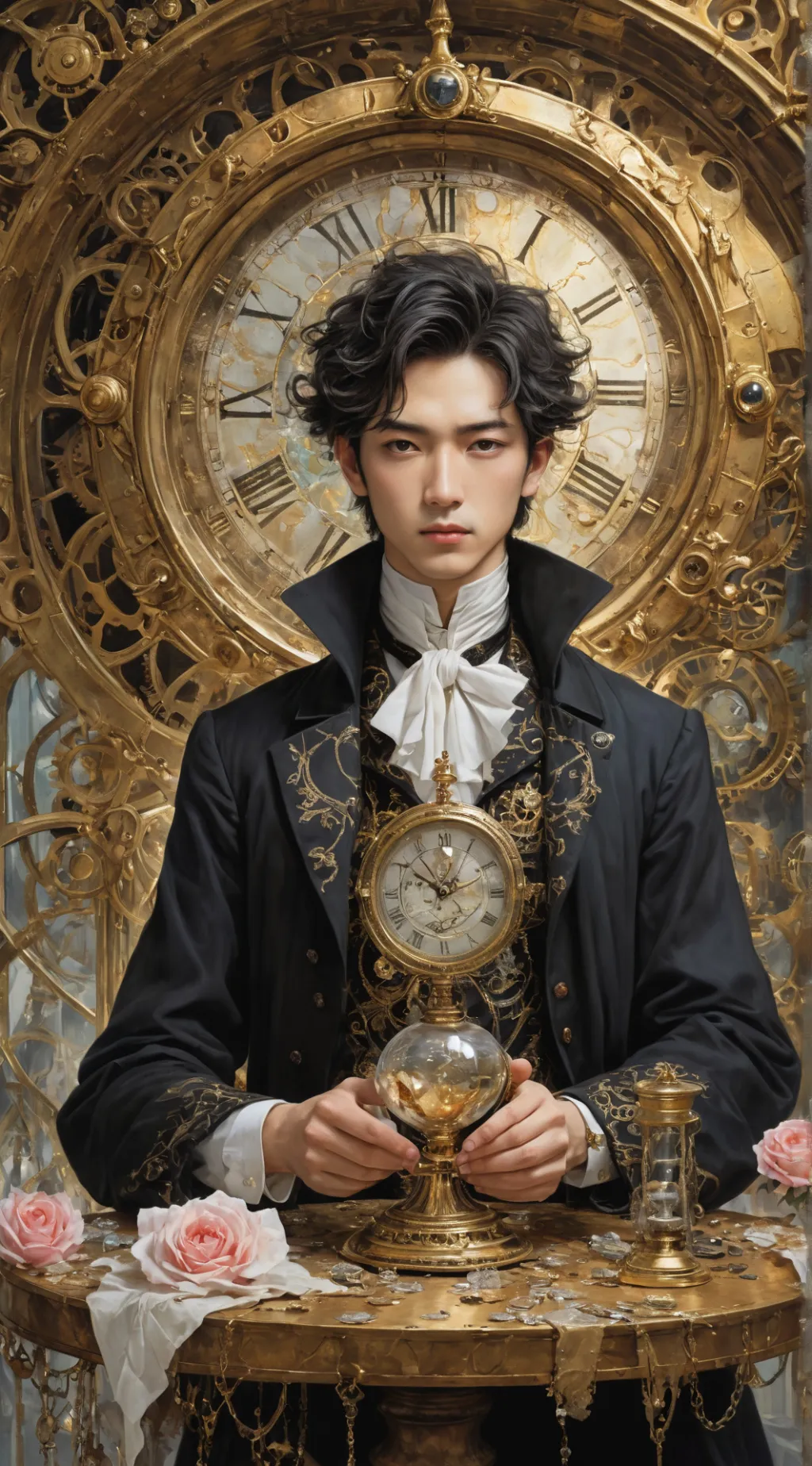 ai character: Adrian background